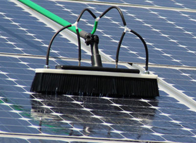 Solarzellenreinigung - Lebert Dienstleistungen Großwallstadt